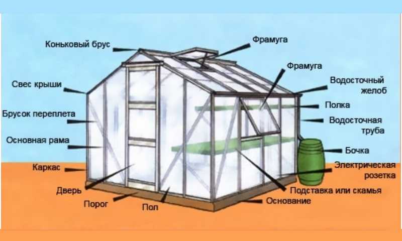 Стеклянная теплица своими руками: необходимые материалы и варианты изготовления