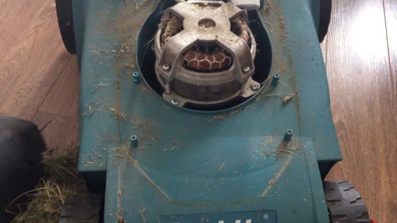 Особенности ремонта электрических газонокосилок, описание частых поломок