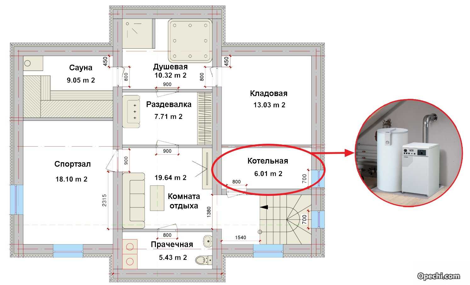 Где можно установить газовый котел в частном доме? правила и требования к оборудованию