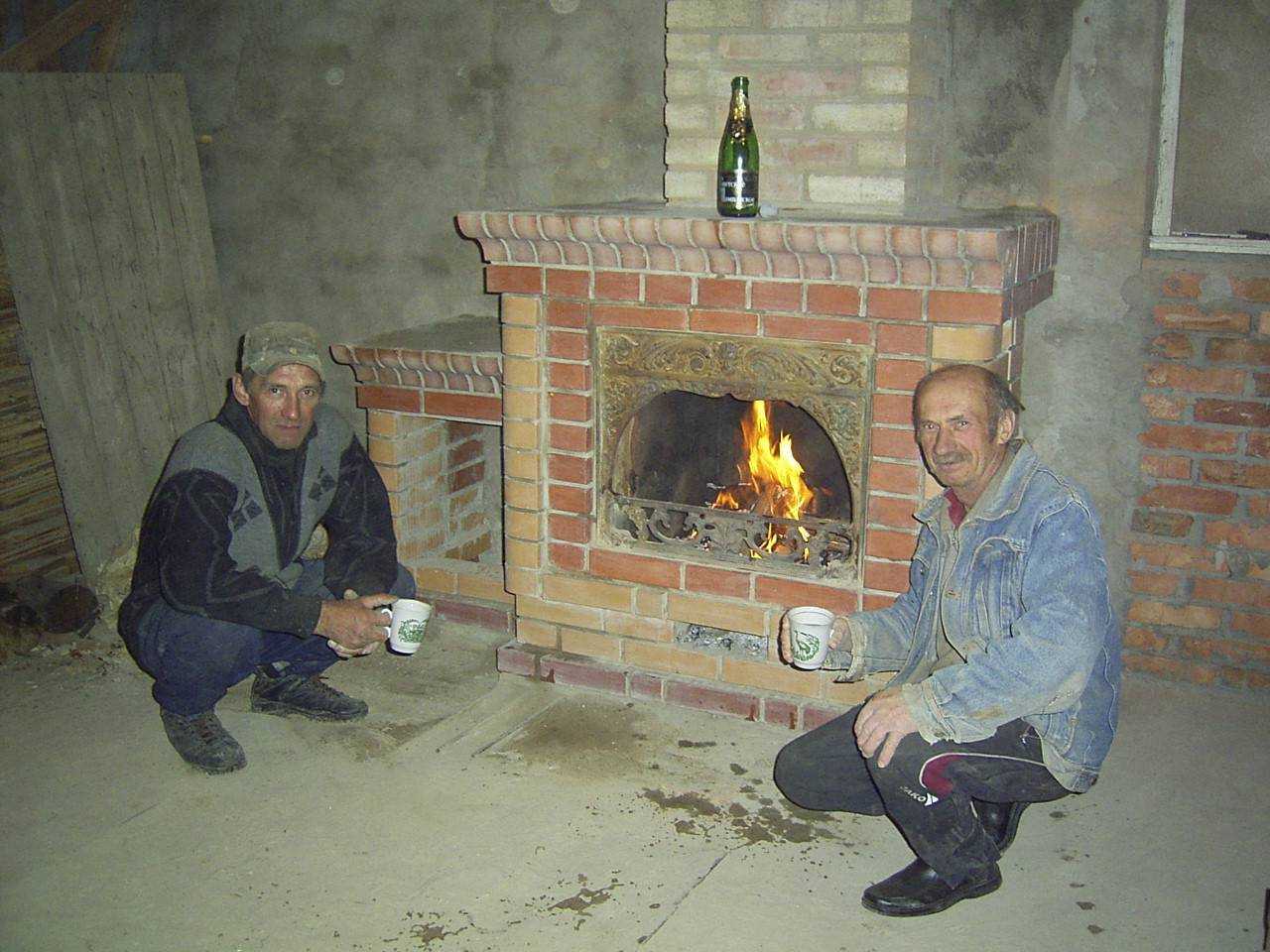 Как из печки сделать камин