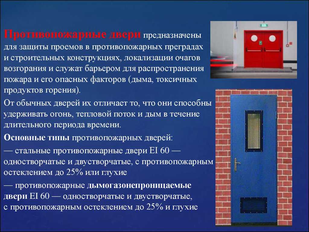 Дверь в котельную — технические характеристики и свойства