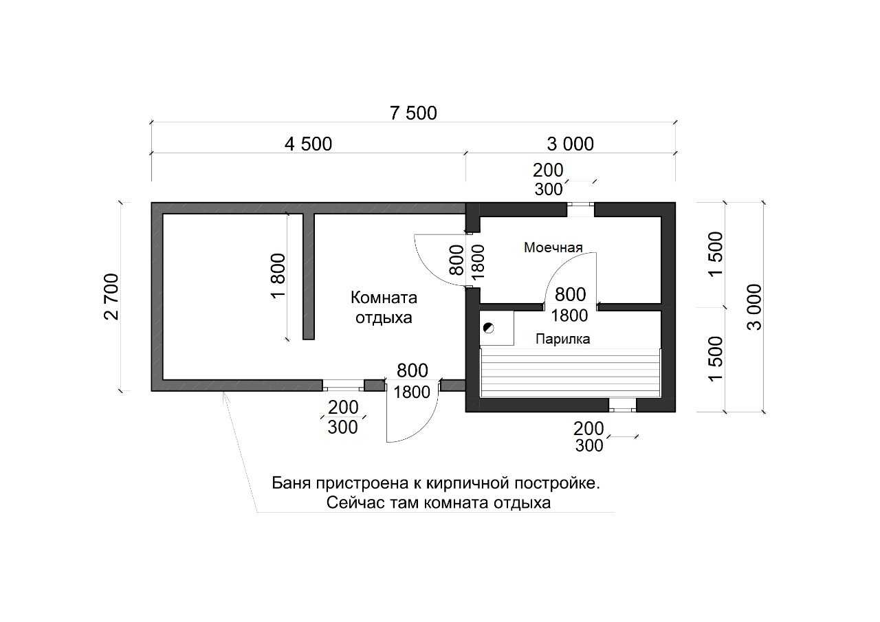Март 2023 ᐈ 🔥 (+36 фото) баня 3 на 3 планировка внутри фото