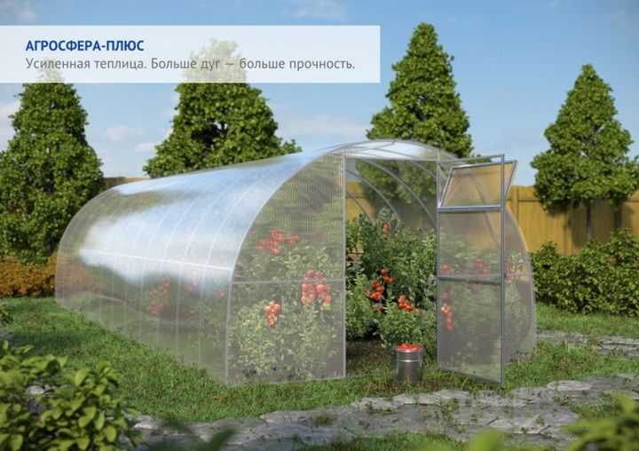 Теплицы и парники от фирмы агросфера